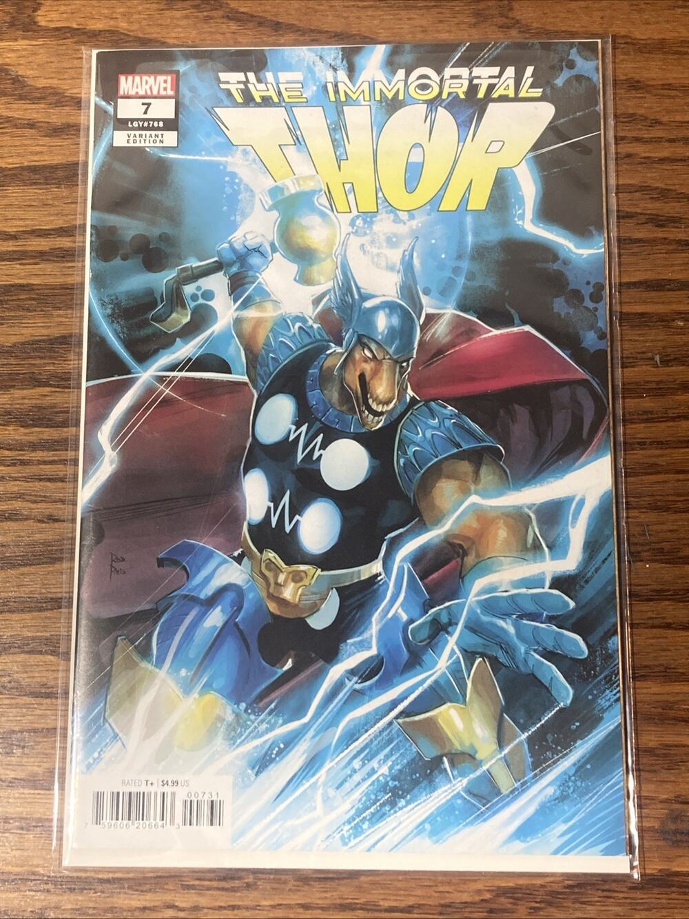 Immortal Thor #7 Rod Reis Variant Comic Book First Print
